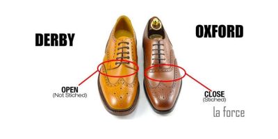 Cách Phân Biệt Giày Derby Và Oxford