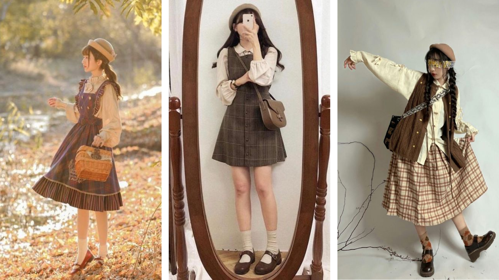 Giày lolita đẹp-Gợi ý 4 outfit vintage cùng giày lolita hot nhất hiện nay
